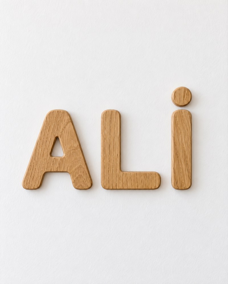 Baby Name Wooden Letter Set
