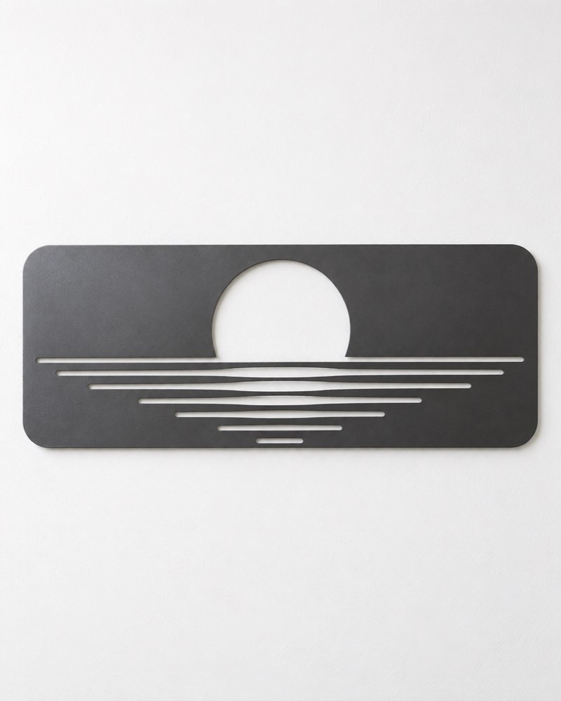 Golden Hour Horizon Metal Wall Art