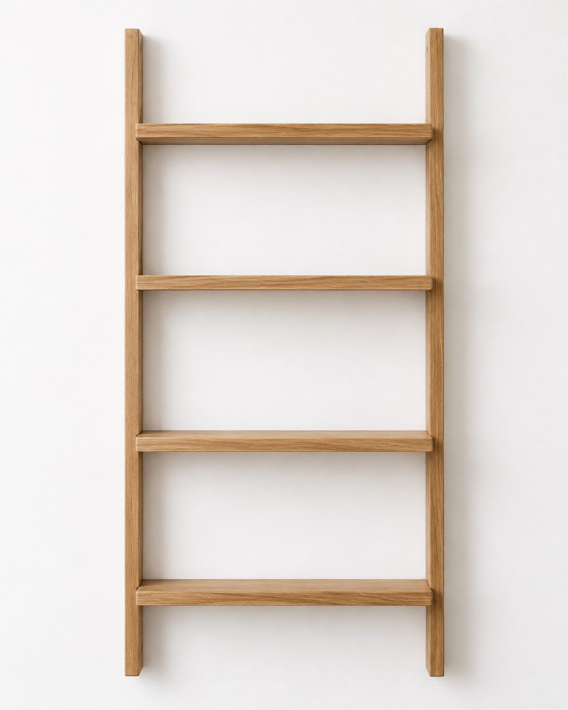 Minimal Ladder Wall Shelf