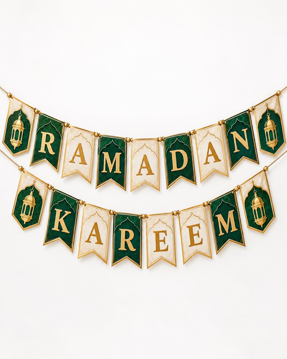 Ramadan Kareem Gold Garland