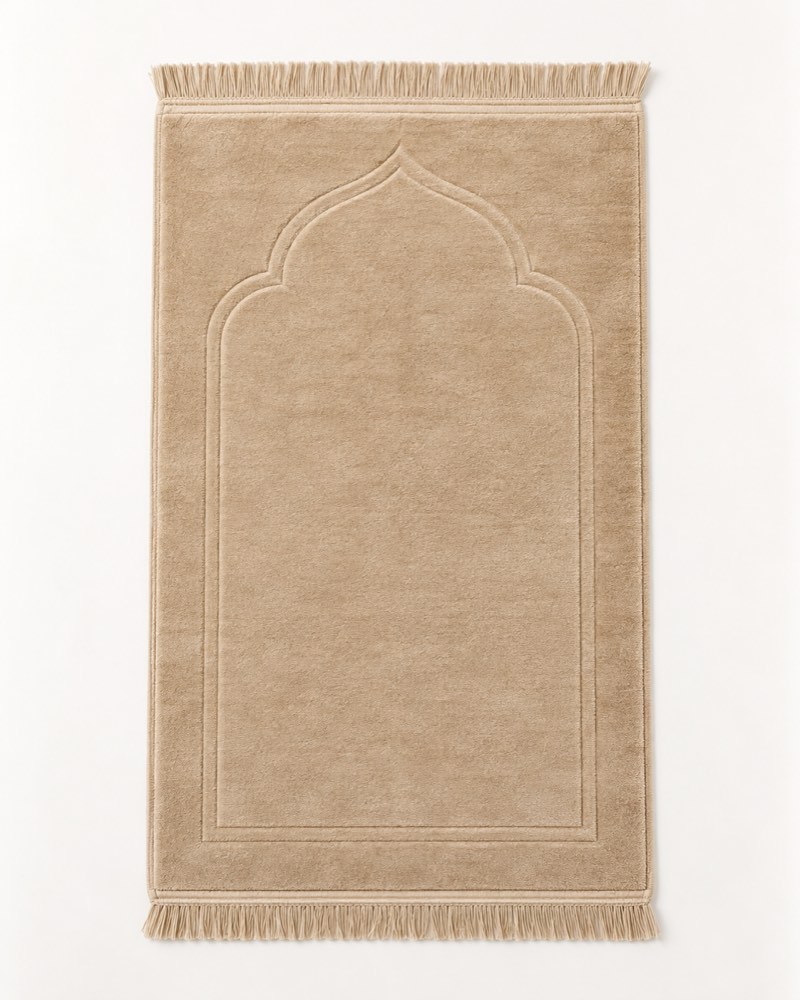 Sand Cotton Prayer Rug