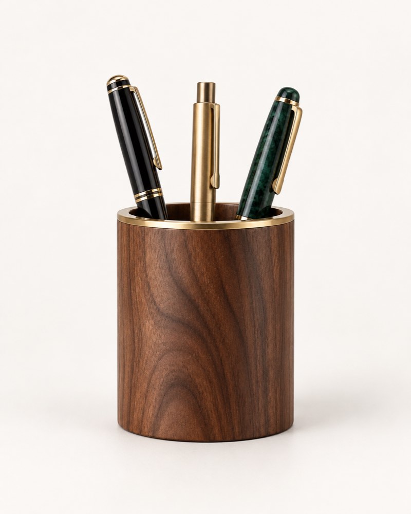 Walnut Pen Holder
