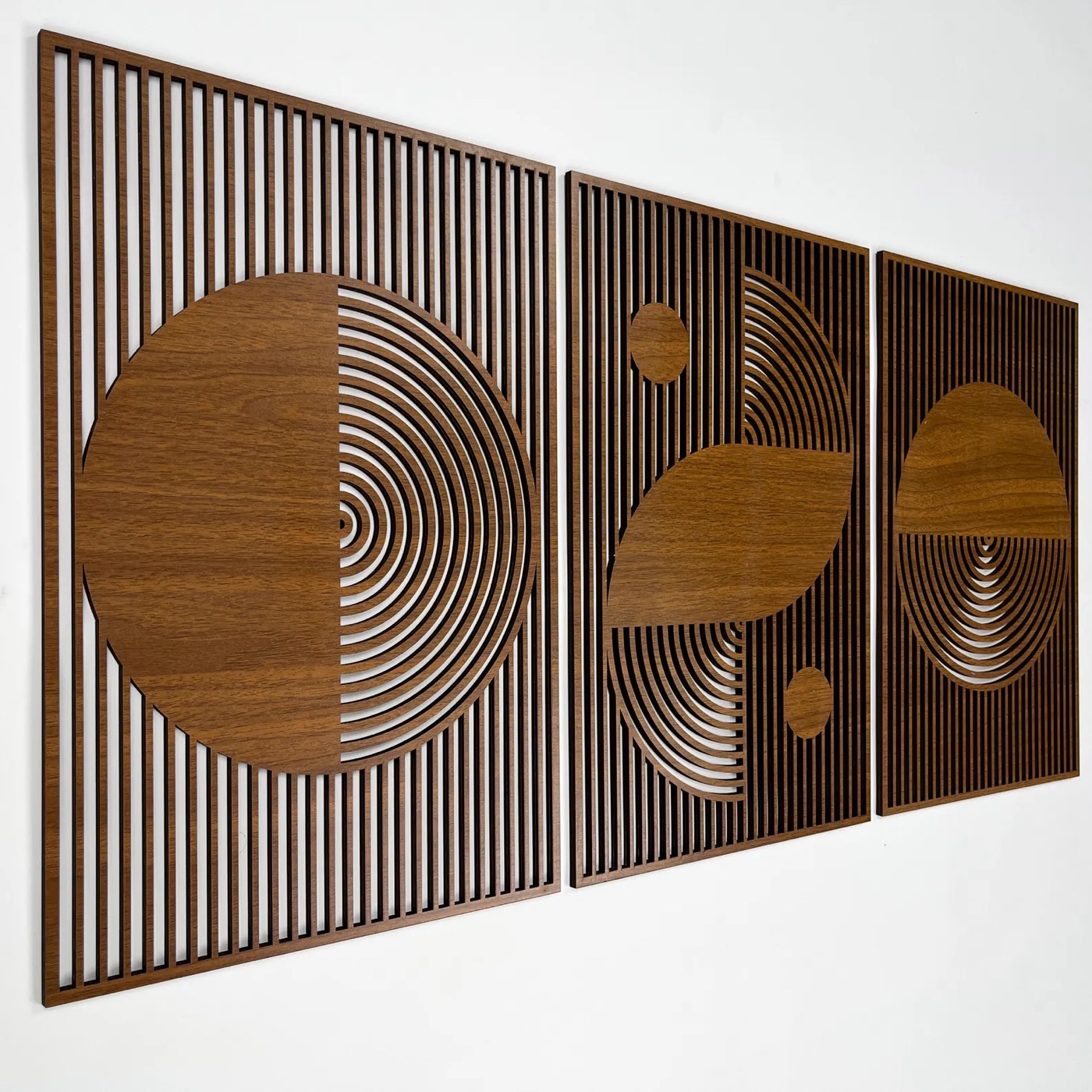 Half Circle Triptych