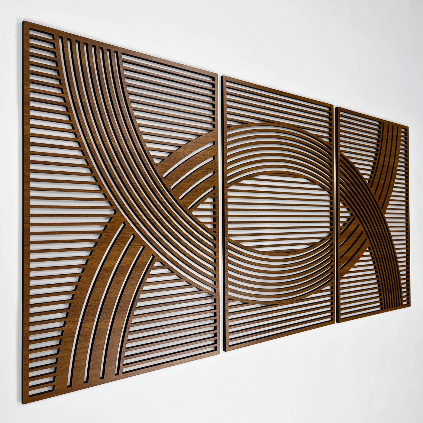 Crossing Arcs Triptych