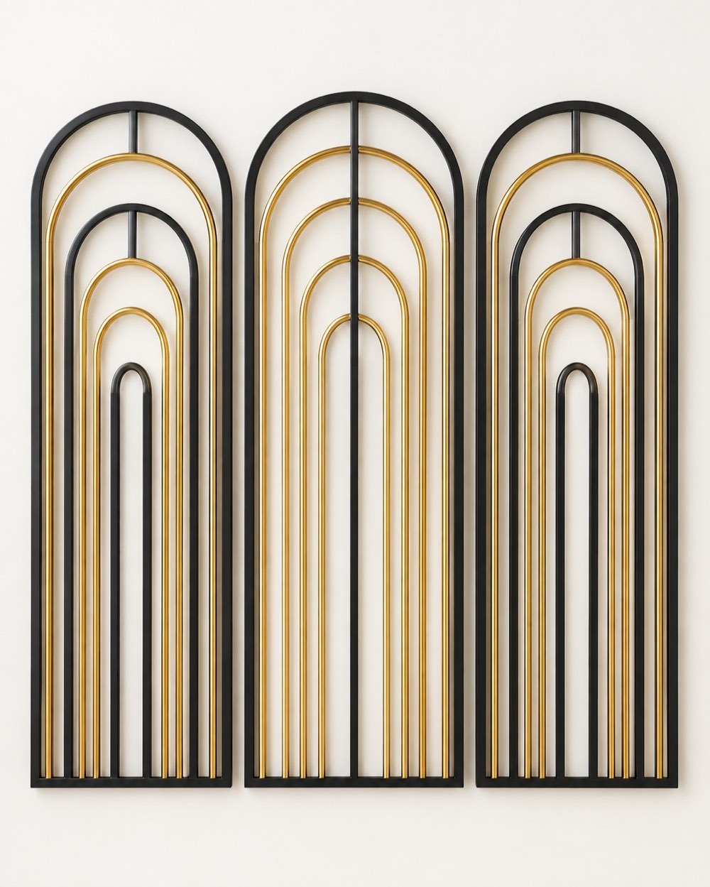 Arch Gateway Metal Triptych