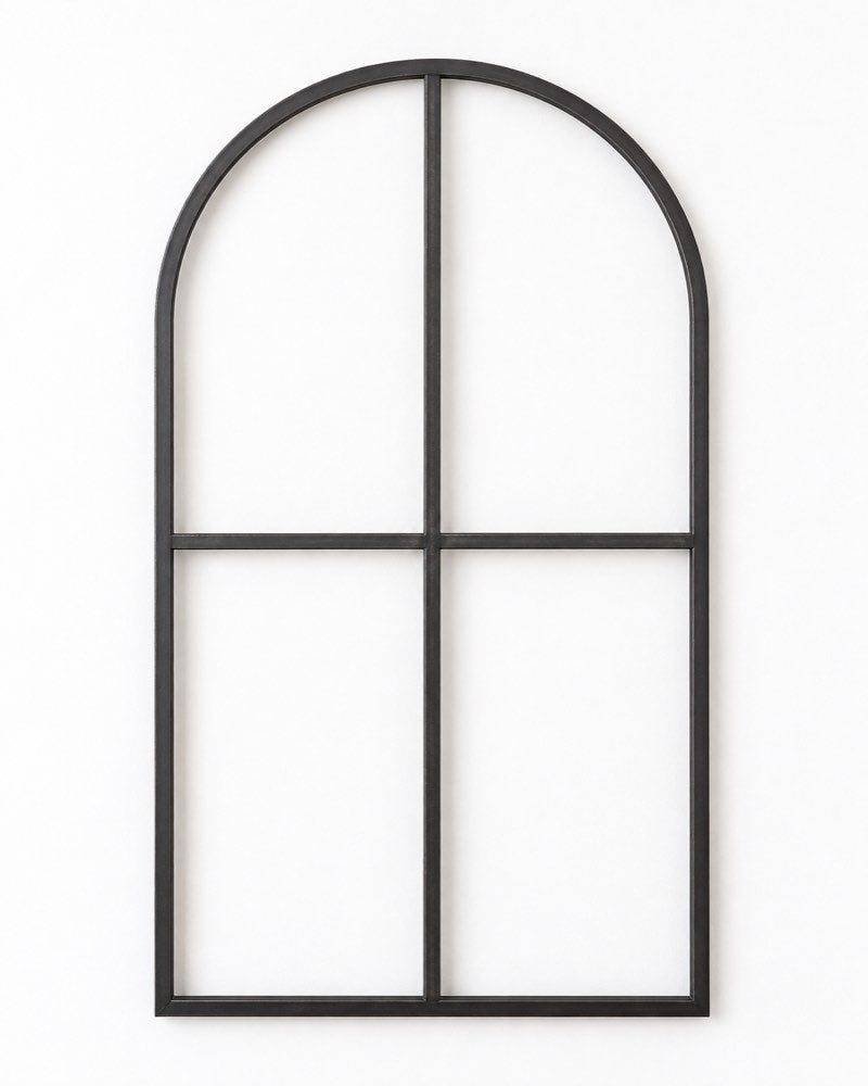 Arch Window Metal Wall Art
