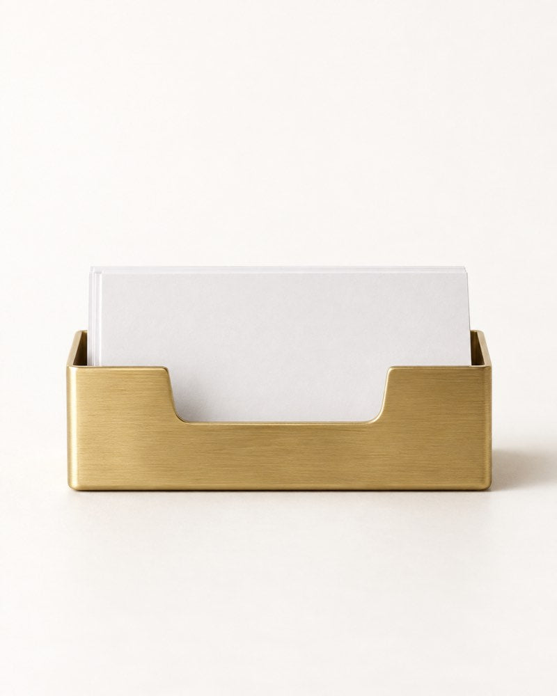 Brass Business Card Holder