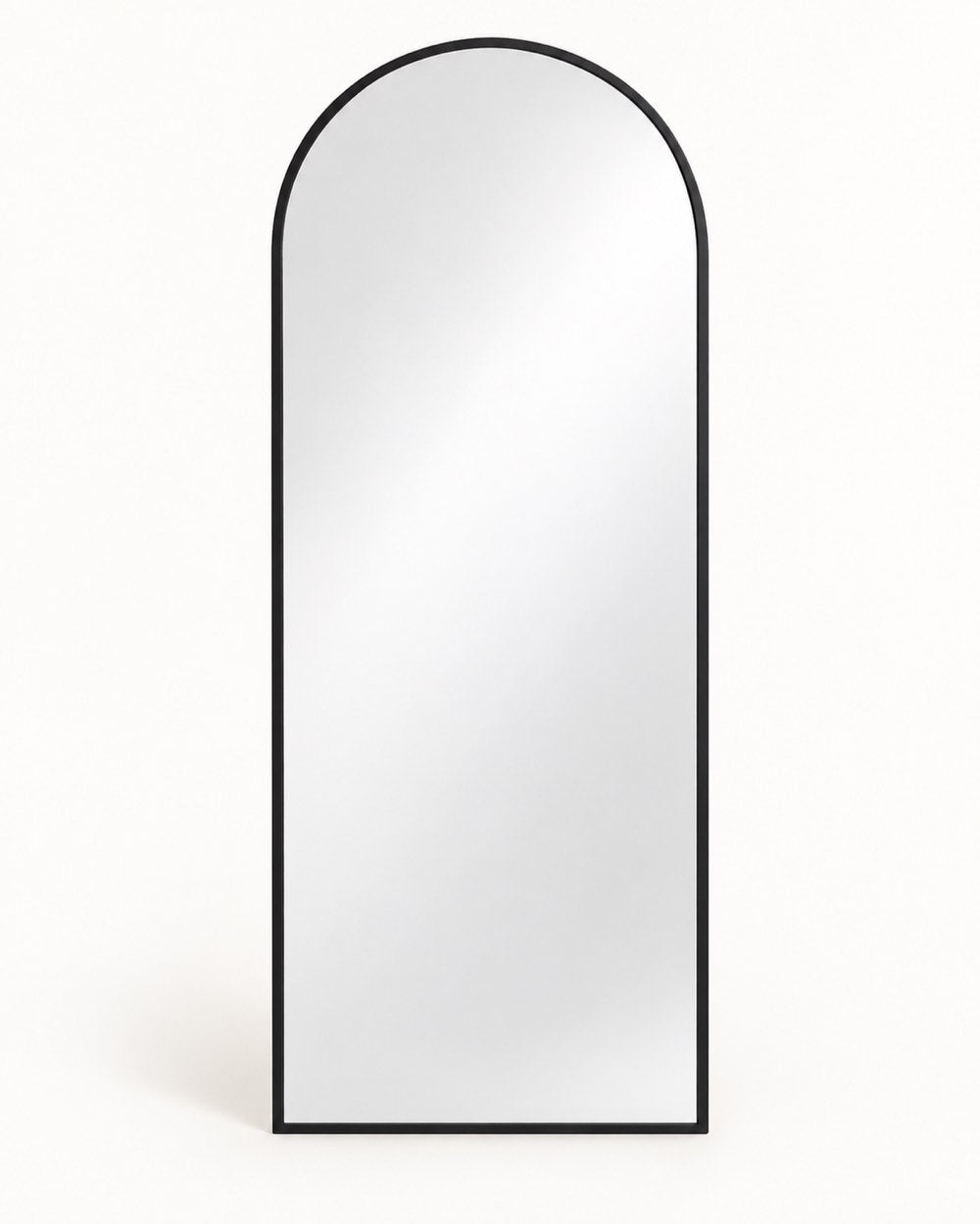 Matte Black Arch Wall Mirror