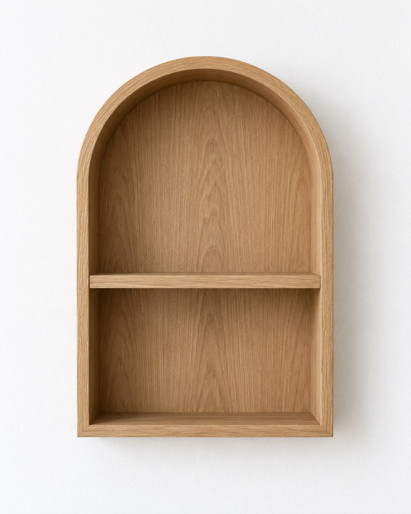 Minimal Arch Niche Shelf
