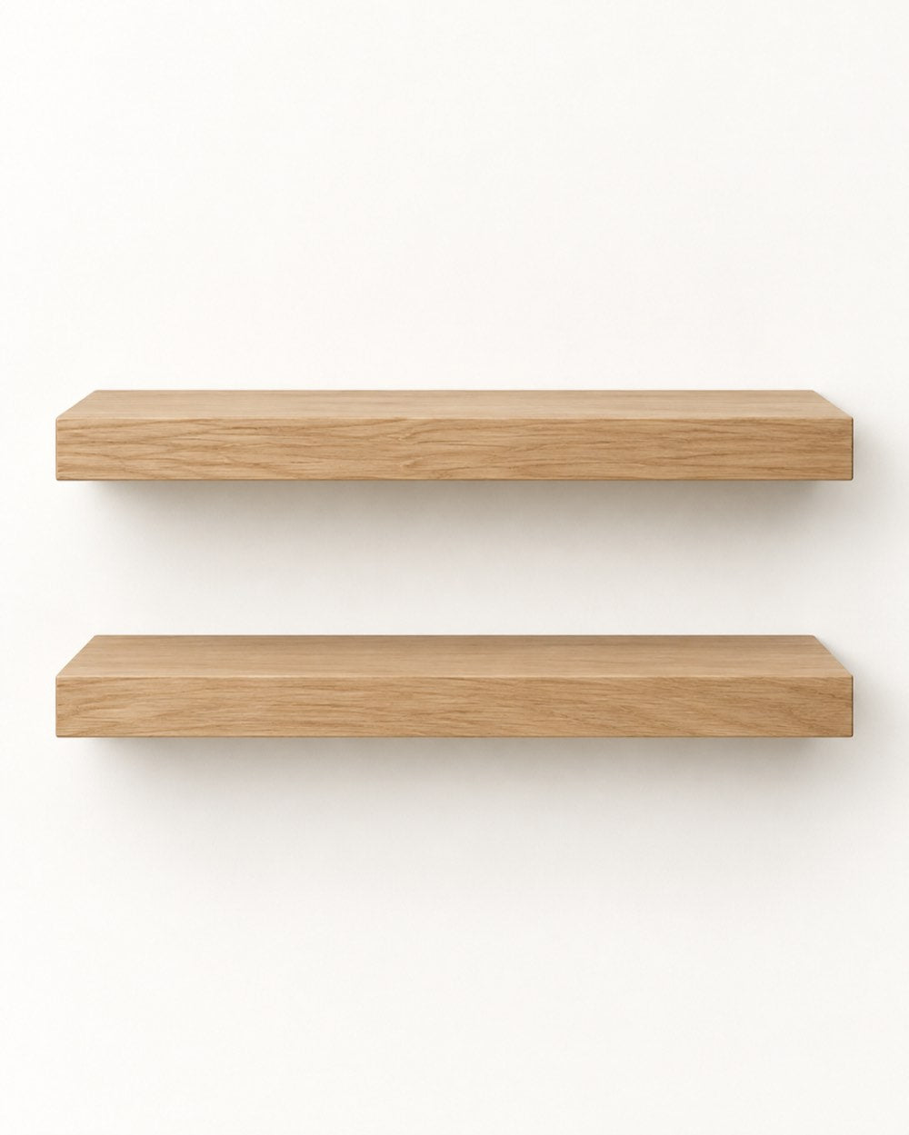 Oak Floating Shelf Set of 2