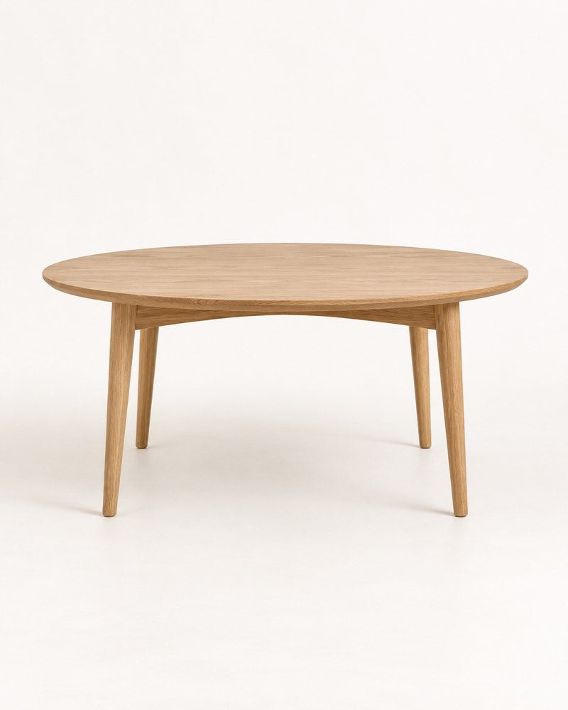 Round Oak Coffee Table
