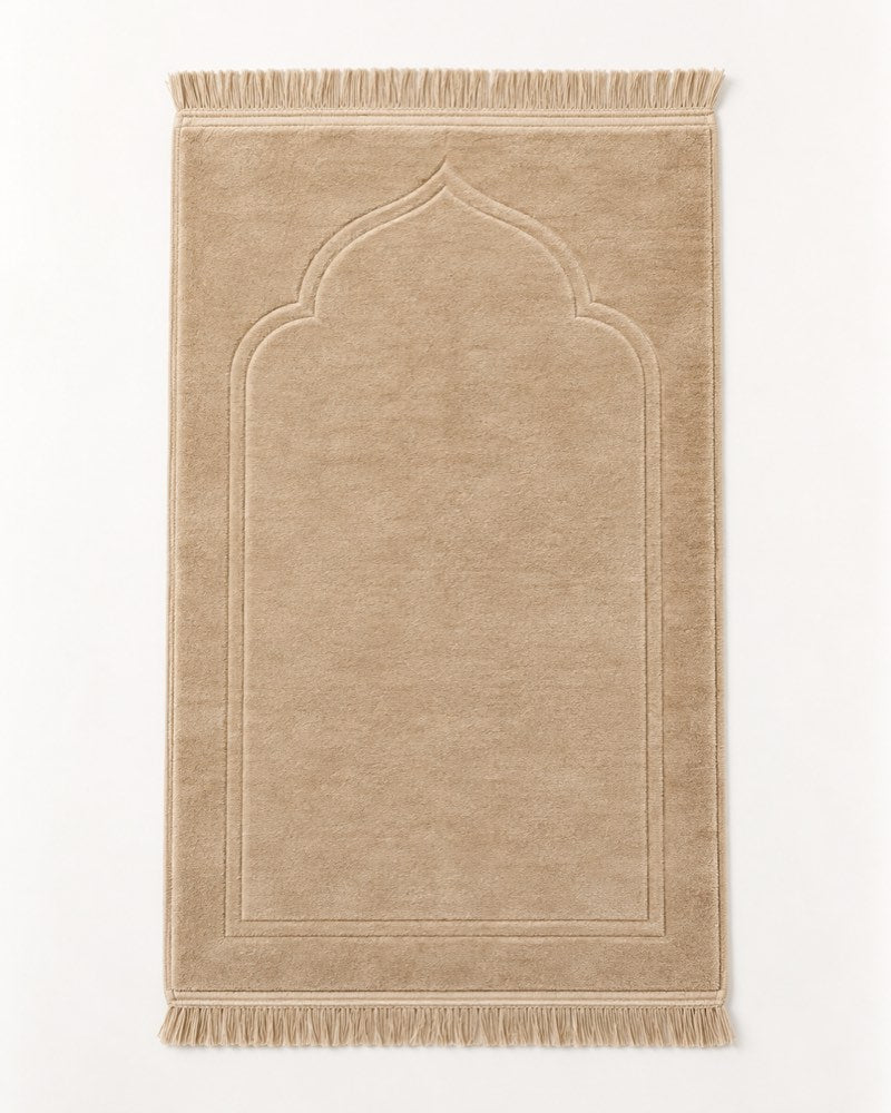 Sand Cotton Prayer Rug