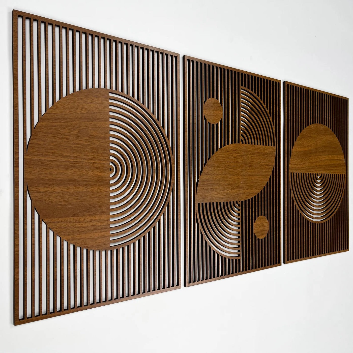 Half Circle Triptych