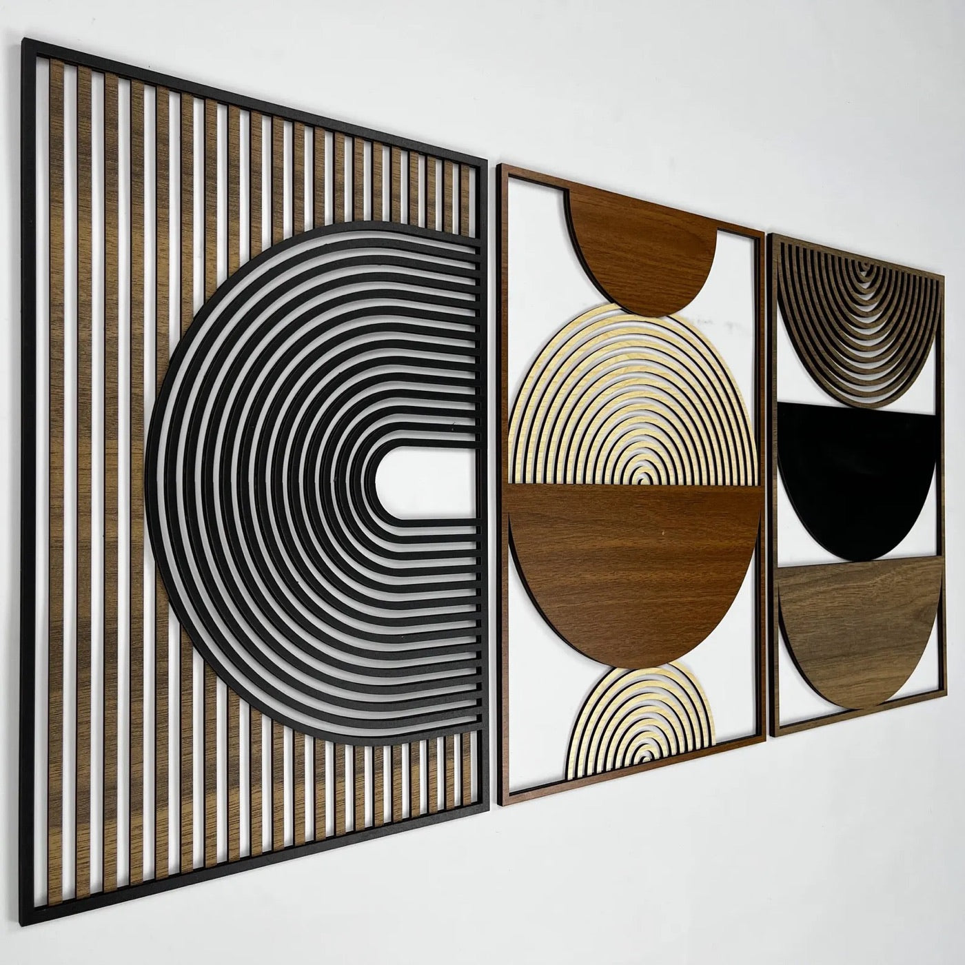 Layered Arches Triptych