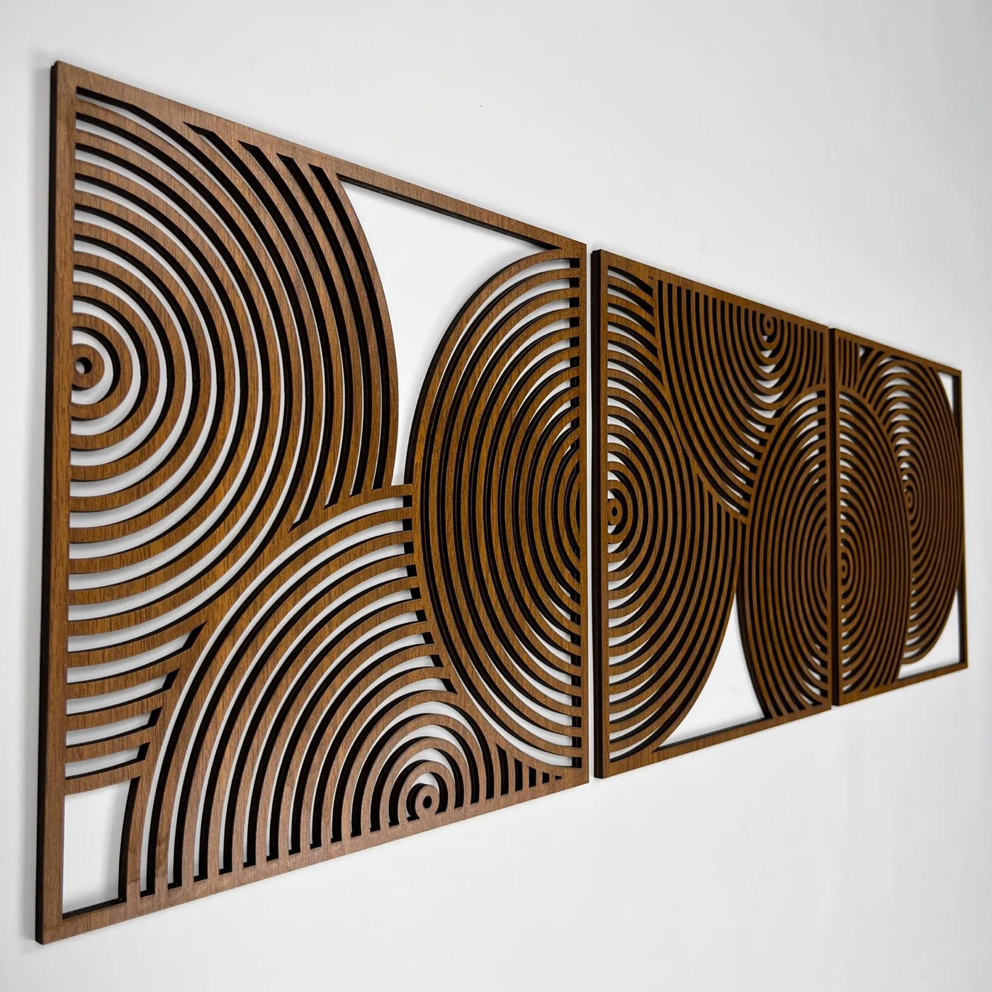 Flowing Arcs Triptych